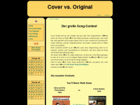 cover-vs-original.de Webseite Vorschau