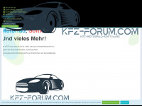 kfz-forum.com Webseite Vorschau