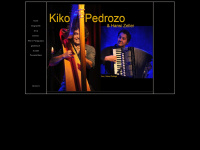 kiko-pedrozo.de Webseite Vorschau