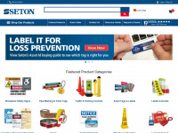 seton.com Webseite Vorschau