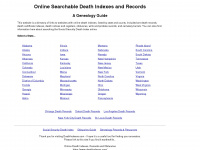 deathindexes.com Webseite Vorschau