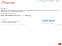 bachido.com Webseite Vorschau
