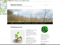 deponie-haassel.de Webseite Vorschau