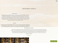 restaurant-haerlin.de Webseite Vorschau