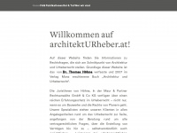 architekturheber.at Webseite Vorschau