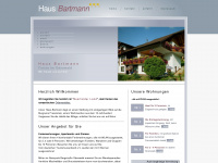 haus-bartmann.de Webseite Vorschau