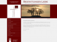 bestattung-liebe.de Webseite Vorschau