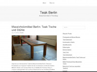 teakberlin.de Webseite Vorschau
