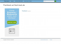 flash-back.de Webseite Vorschau