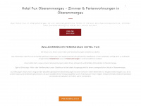 hotel-in-oberammergau.de Webseite Vorschau