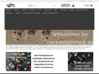 markasitschmuck.de Webseite Vorschau