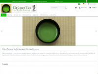 gruener-tee-koyamaen.de Webseite Vorschau