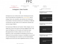 ffc.ag Webseite Vorschau