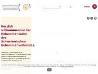 hebammensuche.ch Webseite Vorschau