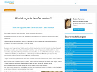 organisches-germanium.info Webseite Vorschau