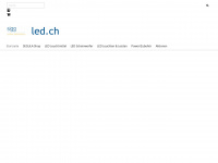 led.ch Webseite Vorschau