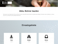 akku-bohrschrauber.net Webseite Vorschau