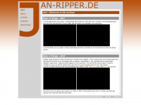 jan-ripper.de Webseite Vorschau