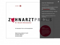 zahnarztpraxis-schumacher.net Webseite Vorschau