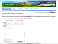 autobusy.pl Webseite Vorschau