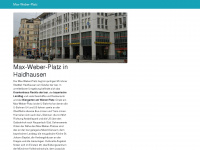 max-weber-platz.de Webseite Vorschau