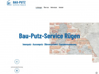 bauputzservice-ruegen.de Webseite Vorschau