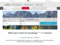 burghuegel.it Webseite Vorschau