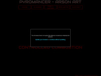 pyromancer.eu Webseite Vorschau