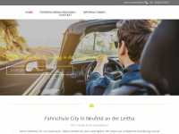 fahrschule-city.at Webseite Vorschau