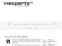 11experts.de Webseite Vorschau