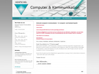 hentschel-computer.eu Webseite Vorschau