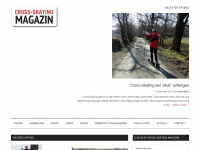 cross-skating.de Webseite Vorschau