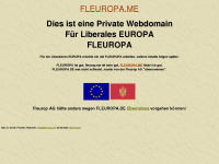 fleuropa.me Webseite Vorschau