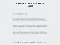 safety-glass.com Webseite Vorschau
