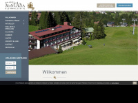 hotelmontana.de Webseite Vorschau