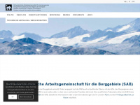sab.ch Webseite Vorschau