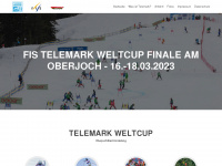 telemark-weltcup.de Webseite Vorschau