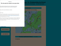 suedwest-wetter.de Webseite Vorschau