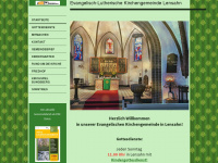kirche-lensahn.de Webseite Vorschau
