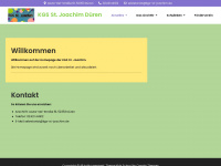 kgs-st-joachim.de Webseite Vorschau
