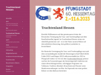 trachtenland-hessen.de Webseite Vorschau