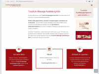 massageausbildung-nrw.de Webseite Vorschau