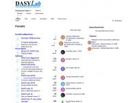 dasylab-forum.de Webseite Vorschau