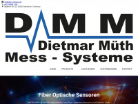 dmm-systeme.de Webseite Vorschau