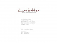 zartbitter.net Webseite Vorschau