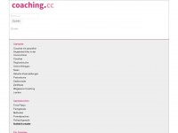 coaching.cc Webseite Vorschau