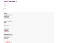 musiktherapie.at Webseite Vorschau