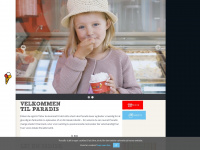 paradis-is.dk Webseite Vorschau