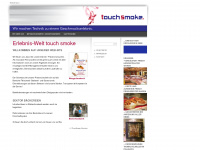 touchsmoke.com Webseite Vorschau