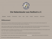 nebenbouler-nussloch.de Webseite Vorschau